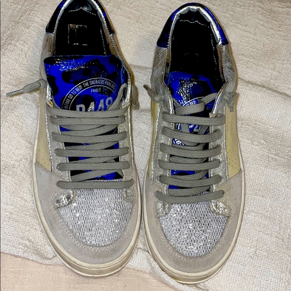 P448 low rise sneakers